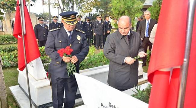Emniyet Genel Müdürümüz Sayın Mehmet Aktaş Manisa’da Şehitliği Ziyaret Etti 