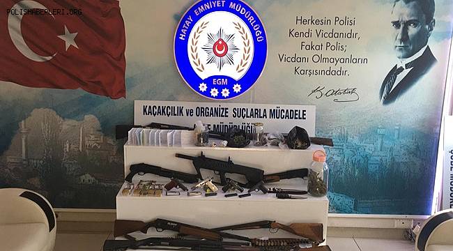 Hatay'da Organize Suç Örgütüne Operasyon 