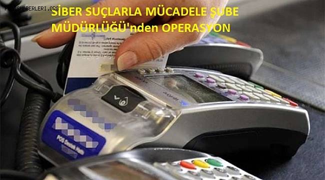 İzmir'de Kredi Kartı Dolandırıcıları Operasyonu