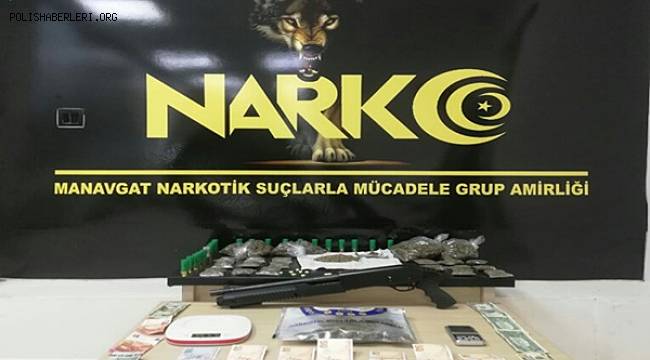 Manavgat İlçesinde Uyuşturucu Madde Ticareti Yapmak Suçundan 2 Şahıs Tutuklandı 