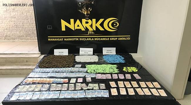 Manavgat İlçesinde Uyuşturucu Madde Ticareti Yapmak Suçundan 2 Şahıs Tutuklandı