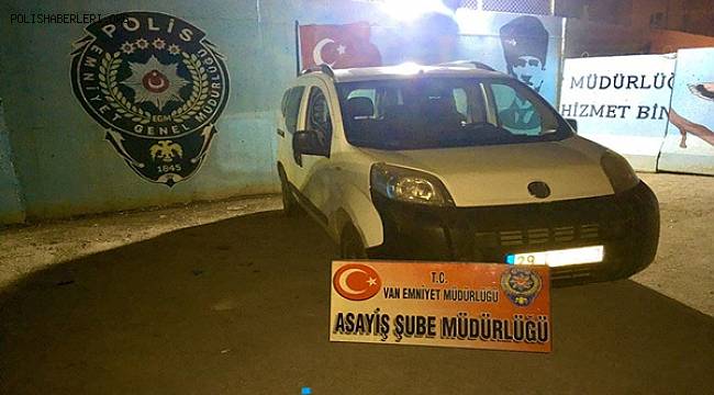Van Polisi Hırsızlara Geçit Vermiyor