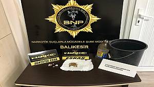 BALIKESİR POLİSİNDEN UYUŞTURUCU OPERASYONU