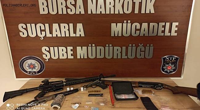 Bursa'da Uyuşturucu Ticareti Yapan 14 Kişi yakalandı