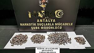 Fas'tan Yutarak Uyuşturucu Madde Nakleden 4 Şahıs Havalimanında Yakalandı