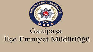 Gazipaşa İlçesinde Mala Zarar Verme Olaylarına Karışan 4 Şüpheli Yakalandı