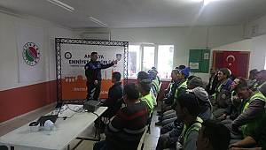 Temizlik İşçilerine Güvenlik Tedbirleri Bilgilendirme Semineri Düzenledi 
