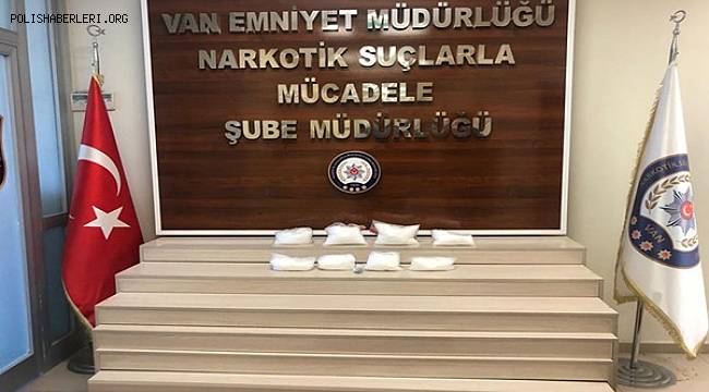 Van'da Uyuşturucu Madde Ele Geçirildi 