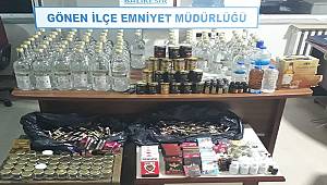 YILBAŞI ÖNCESİ KAÇAK İÇKİ OPERASYONU 