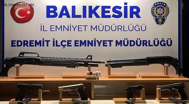 BALIKESİR POLİSİNİN YILBAŞI MESAİSİ SABAHA KADAR SÜRDÜ. 