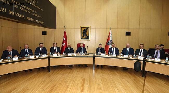 Emniyet Genel Müdürü Sayın Mehmet Aktaş Başkanlığında Koordinasyon Toplantısı Düzenlendi