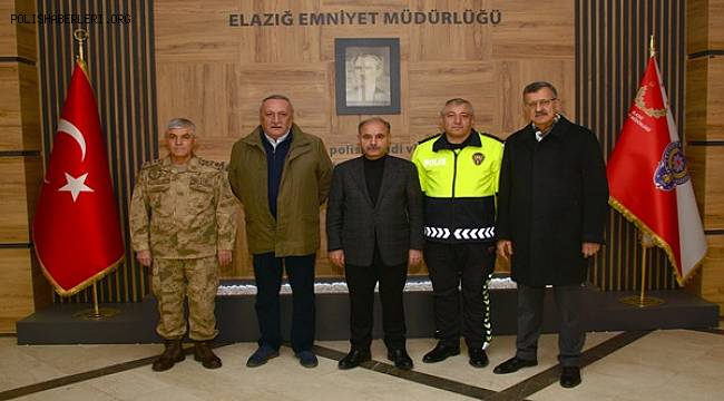 Emniyet Genel Müdürü Sayın Mehmet Aktaş Elazığ İl Emniyet Müdürlüğü’nü Ziyaret Etti 