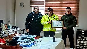 Gaziantep Haber Müdürümüz Trafik Denetleme Şube Müdürlüğü'nü Ziyaret Etti