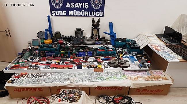 Hırsızlık Suçundan 8 Şüpheli Yakalandı 