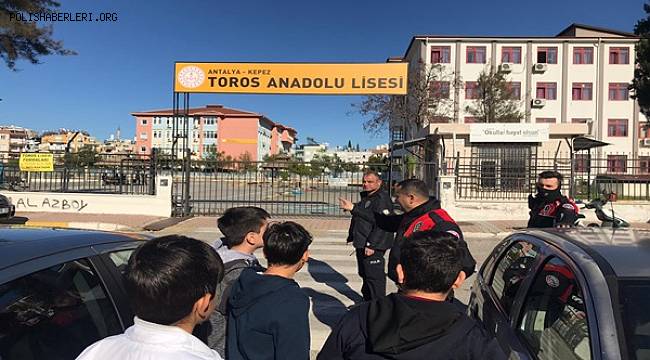 Kepez'de Okullar Çevresinde Denetim Yapıldı