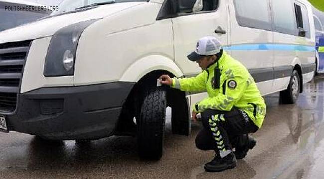 Kış Lastiği Denetimi Gerçekleştirildi 