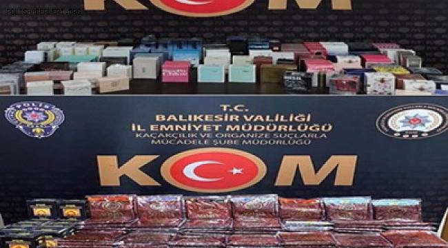 OPERASYON DÜZENLENDİ, YÜZLERCESİ ELE GEÇİRİLDİ. 