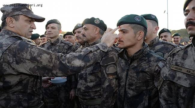 Özel Harekatçılar Barış Pınarı Harekatı'nda Görev Yapmak Üzere Uğurlandı 