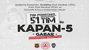 Şırnak'ta Kapan - 5 Gabar Operasyonu Başlatıldı 