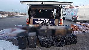 Van'da Gümrük Kaçağı Sigara Ele Geçirildi