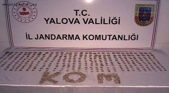 Yalova'da Roma Dönemine Ait 862 Sikke Ele Geçirildi 