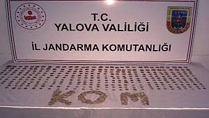 Yalova'da Roma Dönemine Ait 862 Sikke Ele Geçirildi 