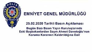 25.02.2020 Tarihli Basın Açıklaması 