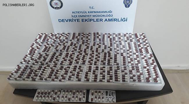 BALIKESİR POLİSİNDEN UYUŞTURUCU OPERASYONU 