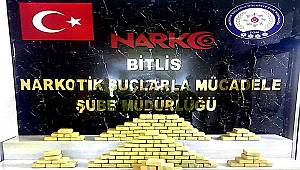 Bitlis'te 41 Milyon 400 Bin TL Değerinde Uyuşturucu Ele Geçirildi