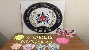 Çorlu'da uyuşturucu madde ticareti yapan şahıslar yakalandı