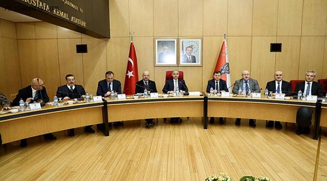 Emniyet Genel Müdürü Sayın Mehmet Aktaş Başkanlığında Koordinasyon Toplantısı Düzenlendi