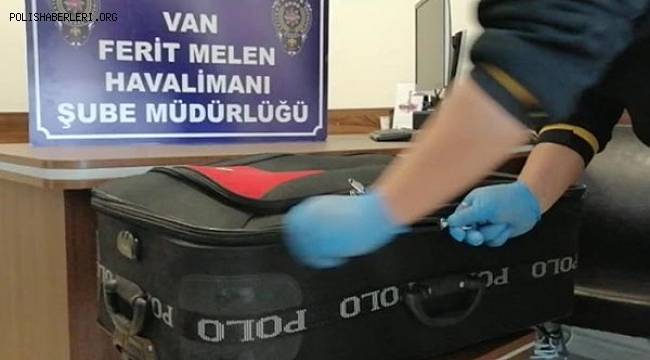 Van Havalimanında Uyuşturucu Ele Geçirildi 