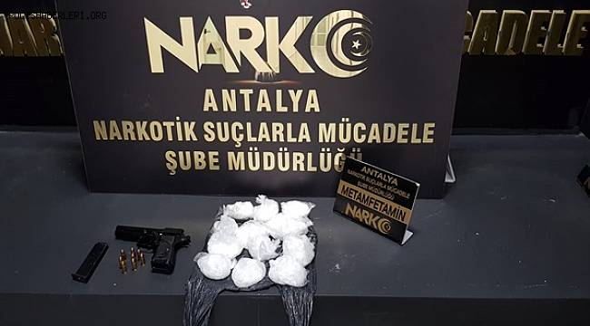 Varsak Aktoprak Mahallesinde Bir İkamette Uyuşturucu Madde ve Silah Bulunduran Şüpheli Yakalandı