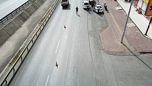 Antalya Trafiği Havadan Helikopter ve Drone ile Denetlendi 