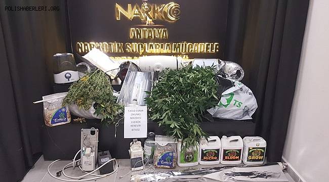 Çankaya Mahallesinde Bir İkamette Uyuşturucu Madde Ele Geçirildi 