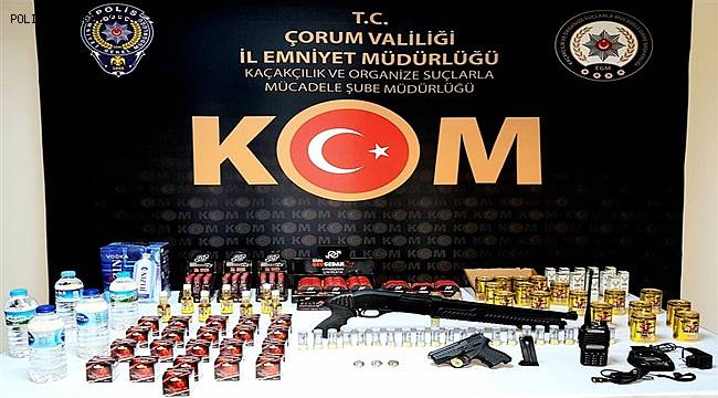 Çorum Emniyeti Suçlulara Göz Açtırmıyor