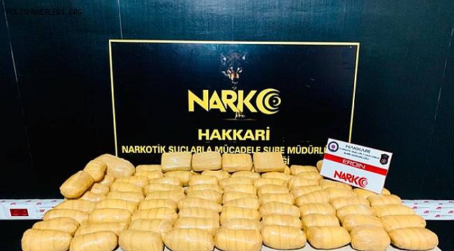 Hakkari Emniyeti Uyuşturucu İle Mücadelemiz Devam Ediyor!