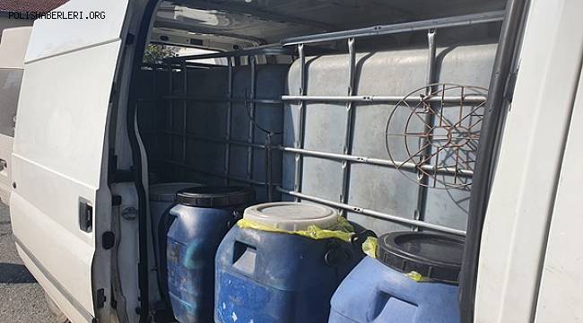 Manavgat İlçesinde Bir Minübüste Kaçak Akaryakıt Ele Geçirildi 