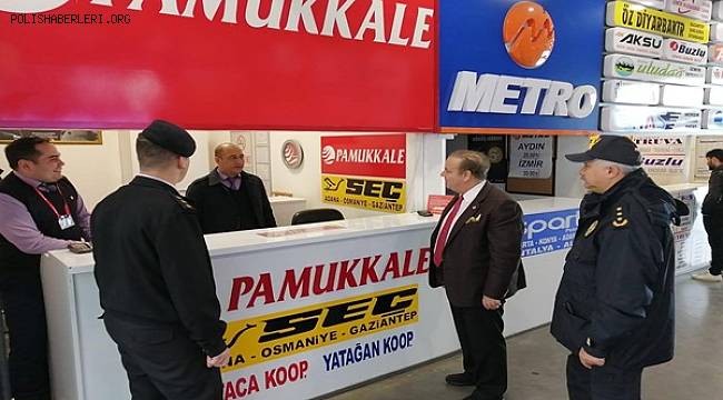 Menteşe Kaymakamından Otogar Denetimi 