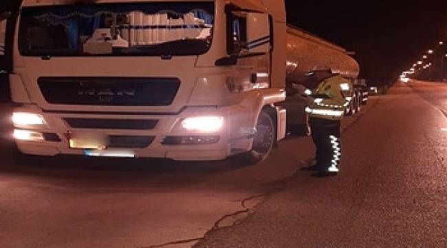 Antalya Trafiği Yük Taşıyan Araçlara Yönelik Denetim Çalışması Yapıldı 