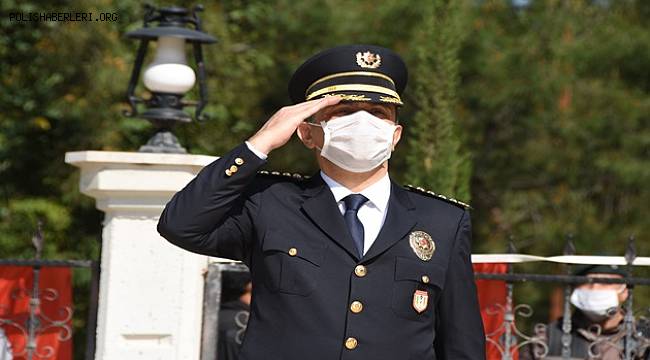 Antalya'da 175.Kuruluş Yıldönümü Münasebetiyle Şehitlikte Tören Düzenlendi