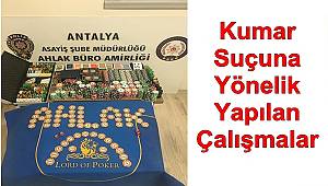 Antalya'da Kumar Suçuna Yönelik Yapılan Çalışmalar