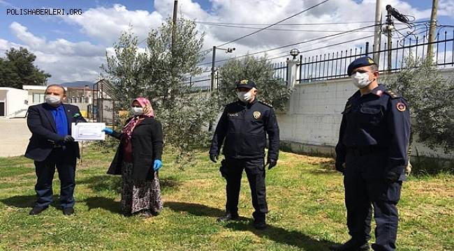 Bekçinin Annesine Teşekkür Belgesi 