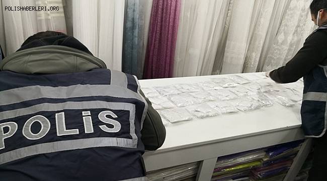 Çankırı'da İzinsiz Maske Üretimi Yapan Firmaya baskın