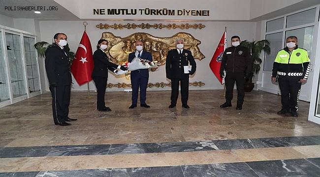 Emniyet Müdürü Personelini Kabul Etti 