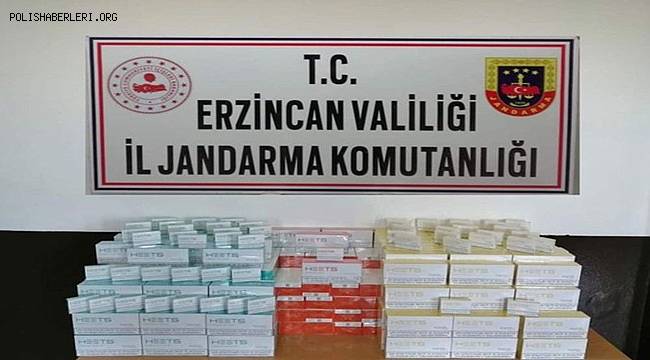 Erzincan’da 2500 Paket Kaçak Elektronik Sigara Kartuşu Ele Geçirildi 