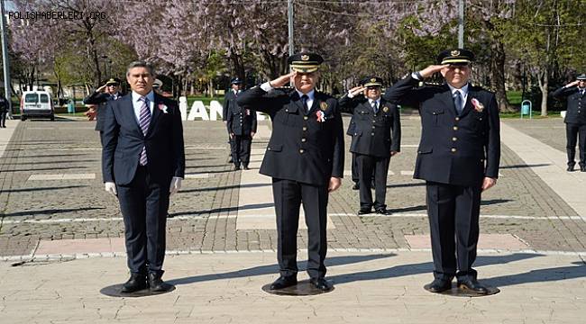 GAZİANTEP EMNİYETİ TÜRK POLİS TEŞKİLATININ 175. KURULUŞ YILDÖNÜMÜ KUTLANDI  