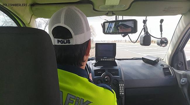 Radarla Hız Denetimi Gerçekleştirildi 