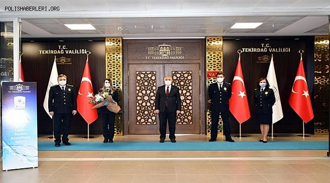 SAYIN MEHMET ERDUĞAN TEKİRDAĞ VALİSİ SAYIN AZİZ YILDIRIM’ I ZİYARET ETTİ 