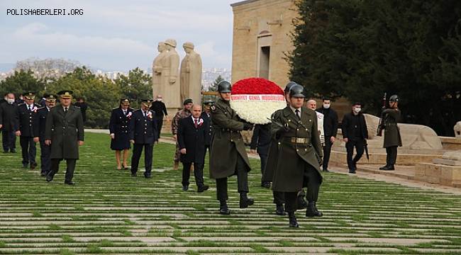 Türk Polis Teşkilatımız 175’inci Kuruluş Yıl Dönümünde Atamızın Huzurunda 
